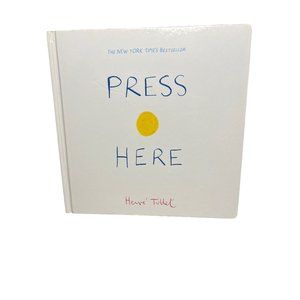 Press Here Hardback  Book Childrens Interactive Book By Hervé Tullet Author